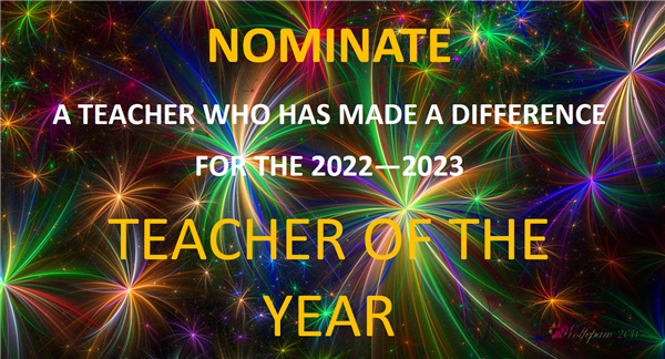Teacher of The Year 2022-2023